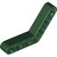 Dark Green Technic Beam 1 x 7 Bent (4 - 4) Thick