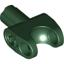 Dark Green Technic Axle Connector 2 x 3 with Ball Socket and Axle Socket with Black Rubber Insert
