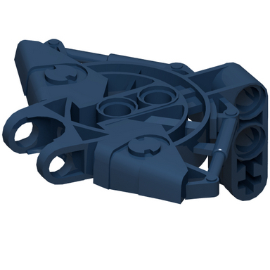 Dark Blue Bionicle Vahki Torso Upper Section