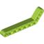 Lime Technic Beam 1 x 9 Bent (7 - 3) Thick