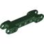 Dark Green Technic Axle and Pin Connector 2 x 7 with Two Ball Joint Sockets