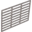 Pearl Light Gray Bar 9 x 13 Grille