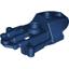 Dark Blue Bionicle Toa Inika Thigh Cover