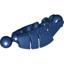 Dark Blue Bionicle Piraka Leg Lower Section with Two Ball Joints