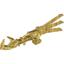 Pearl Gold Bionicle Weapon Piraka Three Blade Scissor (Zaktan)