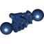 Dark Blue Bionicle Toa Metru Arm Lower Section with Two Ball Joints