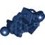 Dark Blue Bionicle Vahki Leg Lower Section