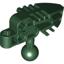 Dark Green Bionicle Head Connector Block (Vahki)