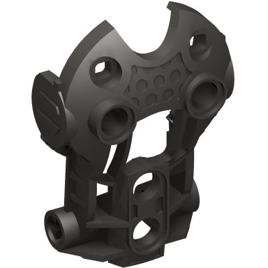 Pearl Dark Gray Bionicle Toa Inika Upper Arm Cover