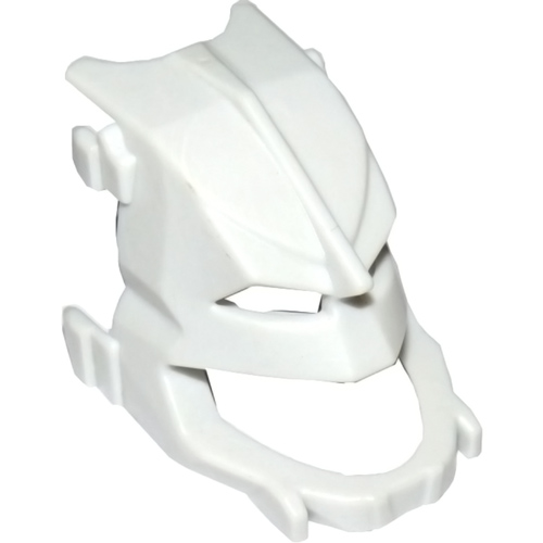 White Bionicle Mask from Canister Lid (Piraka Thok) - Set 8905
