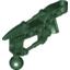 Dark Green Bionicle Toa Hordika Arm Upper Section with Ball Joint
