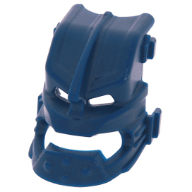 Dark Blue Bionicle Mask from Canister Lid (Piraka Vezok) - Set 8902