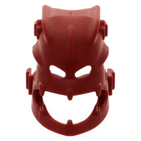 Dark Red Bionicle Mask from Canister Lid (Piraka Hakann) - Set 8901