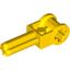 Yellow Technic Axle 1.5 with Perpendicular Axle Connector (Technic Pole Reverser Handle)