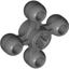 Dark Bluish Gray Technic Knob Wheel