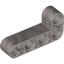 Pearl Light Gray Technic Beam 2 x 4 L-Shape Thick