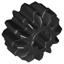 Black Technic Gear 12 Tooth Double Bevel
