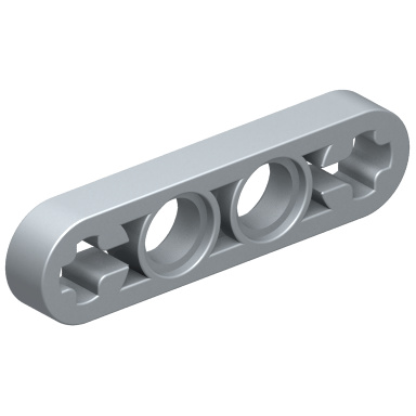 Pearl Light Gray Technic Beam 1 x 4 Thin