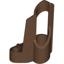 Brown Technic Panel Fairing # 6 Small Short Large Hole