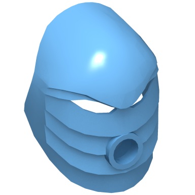 Medium Blue Bionicle Mask Rau (Turaga)