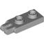 Light Bluish Gray Hinge Plate 1 x 2 with 2 Fingers and Hollow Studs