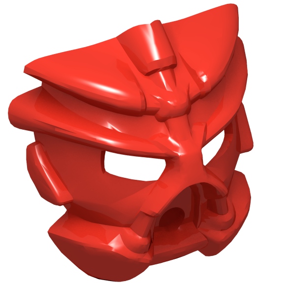 Red Bionicle Mask Pakari Nuva