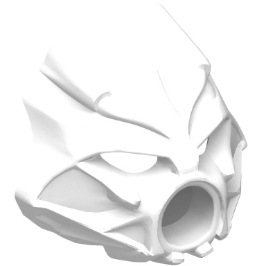 White Bionicle Mask Hau Nuva