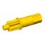 Yellow Technic Bionicle Rhotuka Spinner Rod 2.5L with Gear  8 Tooth