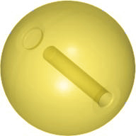 Trans-Yellow Bionicle Zamor Sphere