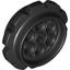 Black Technic Tread Sprocket Wheel Small