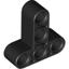 Black Technic Beam 3 x 3 T-Shape Thick