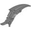 Flat Silver Bionicle Weapon Blade Claw (Antroz)