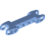 Medium Blue Technic Axle and Pin Connector 2 x 7 with Two Ball Joint Sockets [Squared Ends]