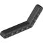 Black Technic Beam 1 x 9 Bent (6 - 4) Thick